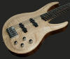 5-string neck-thru bass, Flame Maple top - body view1