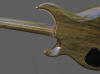 T-2 Custom, Black Limba - neck joint