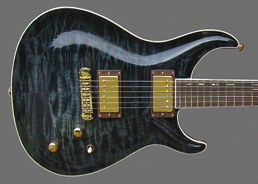 Standard SB, Tubular Quilted Maple, Midnight burst