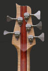 5-string neck-thru bass, Quilt top - head (back)