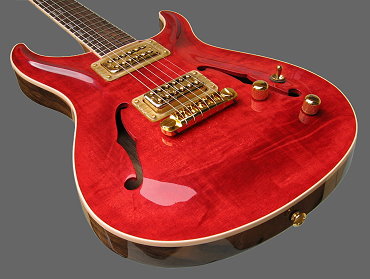 Standard HB, Spruce top, Cherry red