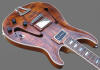 Standard EX Hollow-body, Koa top - body view4