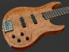 5-string Bass, Figured Cherry top - body view1