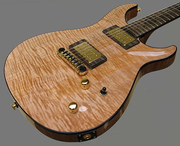 Standard, 1-piece Curly Maple top